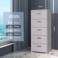 ราคา SHAYNE 78cm เพิ่มหนาตู้ลิ้นชักพลาสติก ลิ้นชักพลาสติก 4 5 6ชั้น ปลอดสารพิษ มีล้อ วัสดุทำจากพลาสติกคุณภา ล็อคได้ (16240475840)