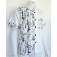 ราคา เสื้อเชิ้ตคอจีนผ้าฝ้ายพื้นเมือง ใส่สบายไม่ร้อน สินค้า OTOP คุณภาพจากลำพูน (18505873739)
