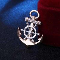 ราคา สมอเรือหางเสือเกาหลีเข็มกลัดติดเสื้อสูทสำหรับผู้ชายตราสัญลักษณ์โลหะคริสตัลสำหรับแฟชั่นสำหรับผู้หญิงเครื่องประดับอัญมณีของขวัญ (18318215291)