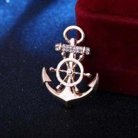 ราคา สมอเรือหางเสือเกาหลีเข็มกลัดติดเสื้อสูทสำหรับผู้ชายตราสัญลักษณ์โลหะคริสตัลสำหรับแฟชั่นสำหรับผู้หญิงเครื่องประดับอัญมณีของขวัญ (18318215290)