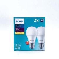 ราคา แพ็คคู่ X2 ฟิลิปส์ Philips Essential LED BULB 9W ขั้ว E27 Daylight Warmwhite แอลอีดี หลอดไฟ หลอดแอลอีดี หลอดled แพคคู่ (6558668586)
