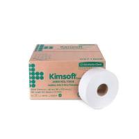 ราคา 03718 กระดาษชำระม้วนใหญ่ Kimsoft Compact JRT 2 Ply 300 m (18548584271)