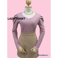 ราคา ป้ายแท้ My top เสื้อยืดแขนยาวคอวี แขนตุ๊กตา T SHIRTNISTA (9169753058)