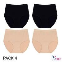 ราคา B me กางเกงชั้นใน รุ่น ME7093T แพ็ก 4 ตัว คละสี สีดำ สีนู้ด (10432869002)