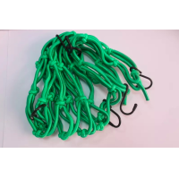 ราคา ตาข่ายรัดของ 6 ตะขอ ขนาดใหญ่ 40 x 40 ซม สายรัดของ ตาข่ายคลุมของ ตาข่ายคลุมสัมภาระ มอเตอร์ไซค์ ตะกร้า ตาข่ายรัดหมวกกันน็อค (1269438542)