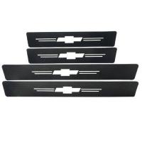 ราคา Sieece กันรอยประตูรถยนต์ คาร์บอนไฟเบอร์ สติ๊กเกอร์สะท้อนแสง สติกเกอร์ท้ายรถ สติ๊กเกอร์กันรอย ติดขอบประตู กันรอยกันชนหลัง ของแต่งรถยนต์ สำหรับ Chevrolet Trax Sonic Colorado Trailbla (15701951729)