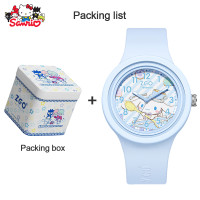 ราคา 100 แท้ Hello Kitty นาฬิกาสำหรับสาวๆแฟชั่นนาฬิกากันน้ำนาฬิกาควอตซ์สำหรับเด็กล้างส่องสว่างป้องกันรอยขีดข่วนน่ารักนาฬิกาข้อมือสำหรับเด็กดู Sanrio 877 (16079218485)