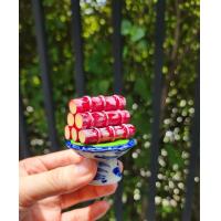 ราคา เซตธูปเทียน แจกันดอกบัว ขนาดความสูง 3 นิ้ว ชุดบูชาหิ้งพระ ชุดบูชาหน้าพระ (19146261865)