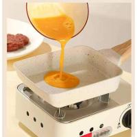 ราคา มีสินค้าพร้อมส่งจากกรุงเทพกระทะหินทรงสี่เหลี่ยมขนาดเล็กสไตล์ญี่ปุ่น tamagoyaki (9443143417)