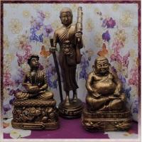 ราคา ชุดมหาร่ำรวย 3 องค์ พระสังกัจจายน์ สูง 5 นิ้ว พระสีวลี สูง 9 นิ้ว พระอุปคุต สูง 5 5 นิ้ว สีมันปู องค์เล็ก หล่อผสมมลสารแร่เหล็กน้ำพี้แท้ (10333976621)