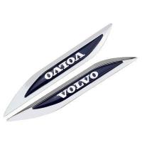 ราคา 2 ชิ้นโลหะรถสติกเกอร์ด้านหลังอัตโนมัติด้านหลังป้ายสัญลักษณ์สำหรับ Volvo V70 v70xc S40 XC90 S60 S60L S70 S80 XC60 V40 XC80 (7551830567)