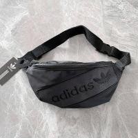 ราคา ฮิตมาก พร้อมส่ง ใหม่ 2020 ล่าสุด กระเป๋าคาดเอว คาดอก Adidas แท้ กระเป๋าคาดอก คาดเอว อาดิดาส Adidas Bag สีดำ โลโก้ปักนูน รุ่น 233 (7181562623)
