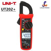 ราคา UNI T UT201 UT203 UT204 UT202A UT202 400 600A digital clamp meter Automatic range true high precision RMS multimeter (9113237713)