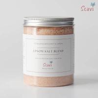 ราคา Epsom Salt Blend Bergamot Lemon essential oil 100 Bath salt เกลือสปา Magnesium sulfate แมกนีเซียม ซัลเฟต (16958268063)