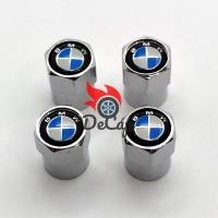 ราคา จุกลม ยางรถยนต์ พร้อมโลโก้ บีเอ็ม BMW 1 ชุด 4 อัน Car Tire Valve Caps (14046739420)