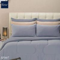 ราคา Premier Satin ผ้าปูที่นอน ขนาด 5 ฟุต และ 6ฟุต 5 ชิ้น รุ่น Facino สีพื้น ไม่รวมผ้านวม (9673946943)