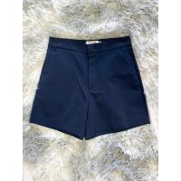 ราคา vividcloset กางเกงขาสั้นผู้หญิงซิปหน้า ผ้าดับเบิ้ลยืด สีพื้นเอวสูง ผญ (9637176174)