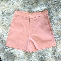 ราคา vividcloset กางเกงขาสั้นผู้หญิงซิปหน้า ผ้าดับเบิ้ลยืด สีพื้นเอวสูง ผญ (9637176181)