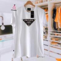 ราคา เสื้อยืดแขนสั้น พรีเมี่ยม นําเข้าจาก Prada ล้างโกดัง ขายส่ง (17490997214)