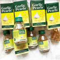 ราคา Garlic Pearls 1ps 5ps 10ps น้ำมันกระเทียม บำรุงร่างกาย 100 Capsule (9710453952)