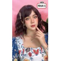 ราคา Falah วิกผม ผมปลอม แฮร์พีช วิกผมสั้น ลอนมาม่า วอลลุ้ม หน้าม้าซีทรู สไตล์เกาหลี วิกผมคอสเพลย์ แถมเน็ท ฟรี พร้อมส่ง (12426779545)