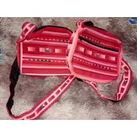 ราคา กระเป๋าสะพาย ผ้าลายลีซอ แถบสี ขนาด 9x10 นิ้ว มี 2 ซิป มีซับ ในจัดส่งไว (16383768582)