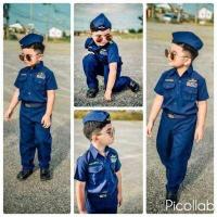 ราคา ชุดทหารอากาศเด็กชาย ชุดอาชีพเด็ก ชุดทหารอากาศ (10471123016)
