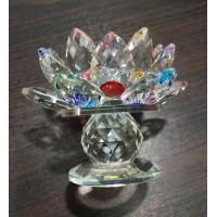 ราคา เชิงเทียนดอกบัวแก้วคริสตัล No 5 มีฐานรองตั้ง 1 ขั้น ขนาดฐานกว้าง 6 cm รวมกลีบบัวกว้าง 12 cm ขาสูง 4 5 cm รวมสูงจากฐานถึงกลีบบัว 12 cm มี 18 กลีบ (972208759)