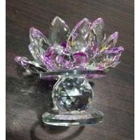 ราคา เชิงเทียนดอกบัวแก้วคริสตัล No 5 มีฐานรองตั้ง 1 ขั้น ขนาดฐานกว้าง 6 cm รวมกลีบบัวกว้าง 12 cm ขาสูง 4 5 cm รวมสูงจากฐานถึงกลีบบัว 12 cm มี 18 กลีบ (1367878693)