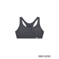 ราคา Sabina รหัส SBB1202 เสื้อชั้นใน Sport Bra รุ่น Sbn Sport สีดำ และเทาเข้ม (17199463514)