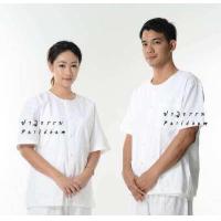 ราคา ชุดขาวปฏิบัติธรรมผ้าฝ้าย อย่างดี เสื้อแขนสั้นพร้อมกางเกง ชุดขาวไปวัด ชุดขาวถือศีล ใส่ได้ชาย หญิง (721512977)