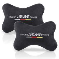 ราคา GTIOATO Mugen หมอนรองคอในรถยนต์ หมอนรองคอในรถ พนักพิงศีรษะรถยนต์ หมอนรองคอรถ หมอนในรถยนต์ สำหรับ Honda City HRV Civic Jazz CRV Brio Accord Mobilio Odyssey BRV (16930735881)