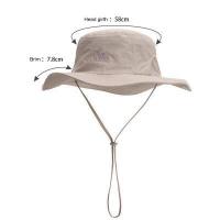ราคา Camel Outdoor หมวกปีกกว้างชาวประมง UPF 40 ครีมกันแดดดูดซับเหงื่อหมวกใบใหญ่ (19167516450)