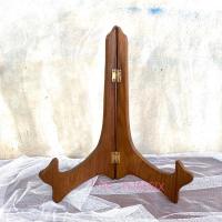 ราคา ขาตั้ง ไม้สัก ขาตั้งกรอบรูป ขาตั้งไม้ ขาตั้งจาน มี2ขนาด ขนาดเล็ก สูง 8 นิ้ว ขนาดใหญ่ สูง 12 นิ้ว (12365523785)