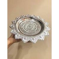 ราคา พาน พานทอง พานเงิน พานโตก สีเงิน ทอง พลาสติก ขนาดเล็ก กลาง ราคาถูกที่สุด (1380648693)