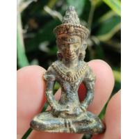 ราคา พระร่วงนั่งทรงเครื่อง หมวกชีโบ เนื้อสัมฤทธิ์เงิน (16262927903)