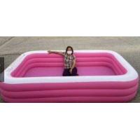 ราคา เกรดพรีเมี่ยม สระน้ำเป่าลมครอบครัวทรงสี่เหลี่ยม 3เมตร ขนาดใหญ่ ราคาโรงงาน สระว่ายน้ำเด็ก สระว่ายน้ำใหญ่ สระน้ำถูกๆใหญ่ สระน้ำเป่าลม3m (2444496175)