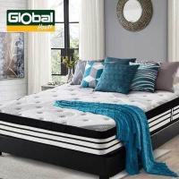 ราคา Global House Truffle ที่นอน Pocket Spring เสริมยางพารา Ratex ขนาด 6 ฟุต หนา12 นิ้ว รับประกันของเเท้ (10828761189)