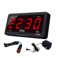 ราคา Caixing รุ่นCX 2159 นาฬิกาดิจิตอลแขวนพนัง ตั้งโต๊ะได้ของแท้ LED นาฬิกาเสียบในรถได้ ใช้ไฟบ้านได้ สินค้าJJT พร้อมส่ง (10298895117)
