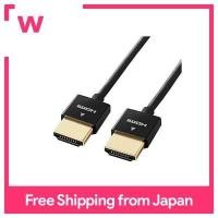 ราคา ELECOM HDMI cable super slim 2m high speed Nintendo Switch correspondence 4K 3D full HD Ethernet correspondence black DH HD14SS20BK (17048844026)