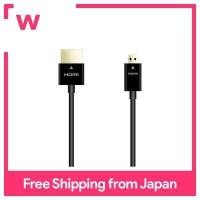 ราคา ELECOM High Speed HDMI to Micro Cable 4K 3D Full HD Ethernet ready 1 5m Black DH HD14SSU15BK (17048842126)