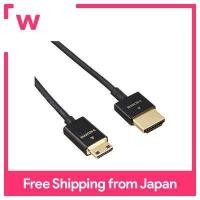 ราคา ELECOM High Speed HDMImini Cable 1 5m Slim Ethernet 4K 3D Audio Return Black CAC HD14SSM15BK (17048823437)