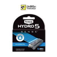 ราคา Schick Hydro5 Sense Hydrate Skin Razor Refill 4pcs ชิคไฮโดร5เซ้นไฮเดรทสกินเรเซอร์รีฟิล 4ชิ้น (17672724341)