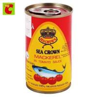 ราคา ซีคราวน์ ปลาแมคเคอเรลในซอสมะเขือเทศ 155 ก (17413898255)