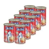 ราคา SEALECT ซีเล็ค ปลาแมคเคอเรลในซอสมะเขือเทศ 155 กรัม x10 (9572971738)