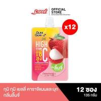 ราคา กุมิ กุมิ เยลลี่คาราจีเเนนเเละบุก รสชาติ ลิ้นจี่ Gumi Gumi Jelly Lychee Juice จำนวน 12 ถุง (18880496856)