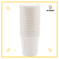 ราคา แก้วกระดาษ แก้วกาแฟ สีขาว แบบมีหู 6 5 ออนซ์ แบบแพ็ค (19491751522)