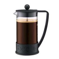 ราคา เครื่องทำกาแฟฝรั่งเศส BODUM BRAZIL 1L 10938 01J ดำ (18725357565)