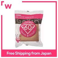ราคา HARIO 100แผ่นสำหรับกระดาษกรอง12ถ้วยสำหรับ VCF 01 100M V60สัมผัส (19459960918)