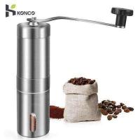 ราคา KONCO เครื่องที่บดถั่วชงกาแฟแบบใช้มือสแตนเลสโรงงานกาแฟที่บดพริกไทยเครื่องมือเครื่องบดกาแฟแบบพกพา (19468812132)